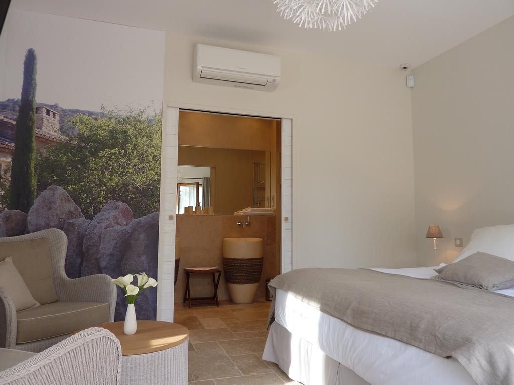 Les Mazets Du Luberon Bed and Breakfast Puget Rum bild