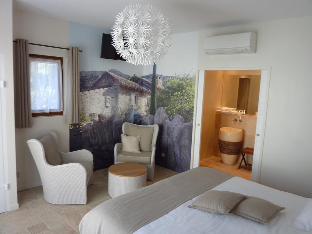Les Mazets Du Luberon Bed and Breakfast Puget Rum bild
